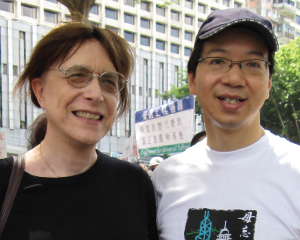 Photo with Dr. Robin Bradbeer